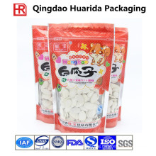 Food Grade Plastic Packaging Pouch for Snack/Nuts with Clear Window